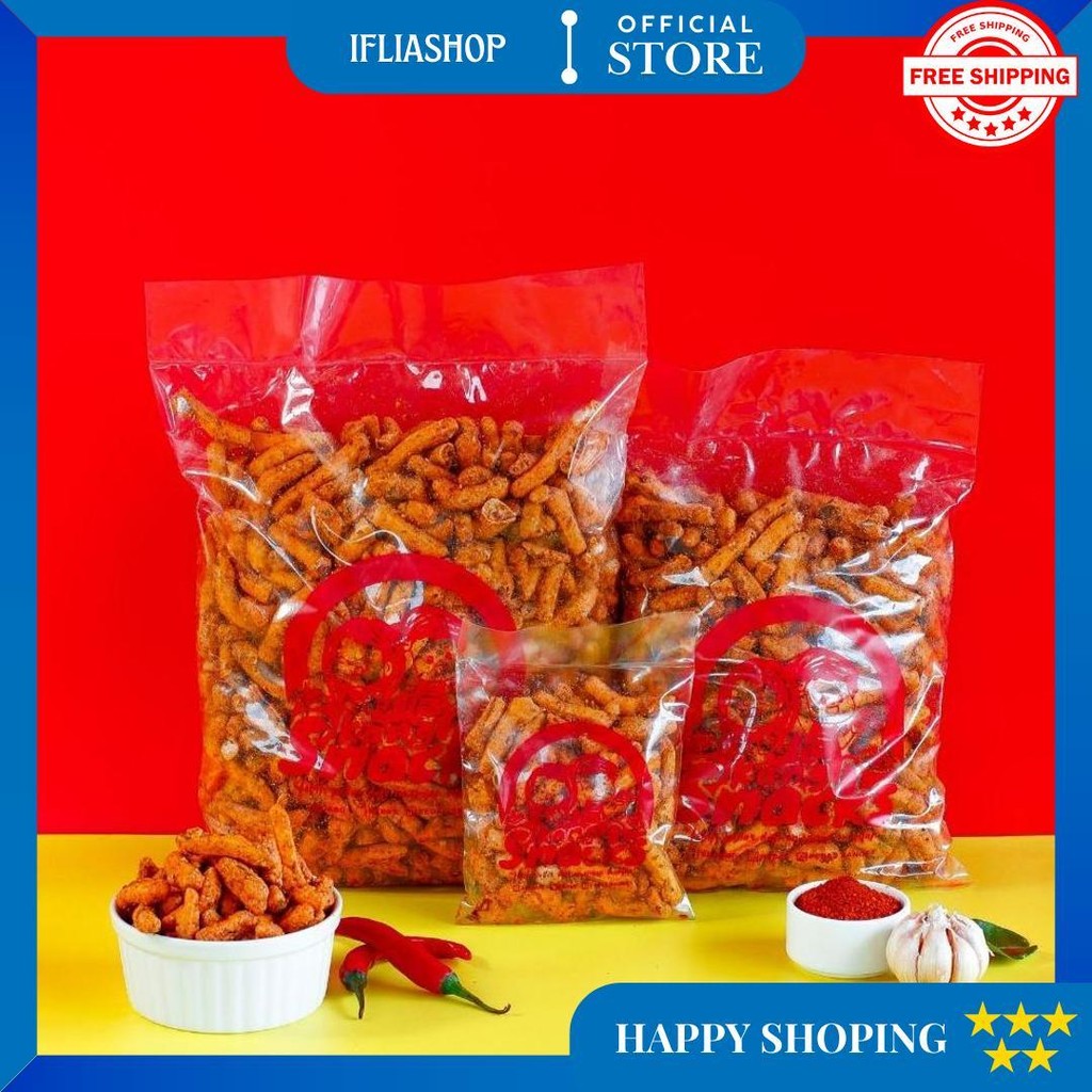 

Kangsnacks Basreng Pedas Daun Jeruk 100Gr-1Kg Murah Makanan Keripik Cemilan Kripik Jajanan Pedas D Cod