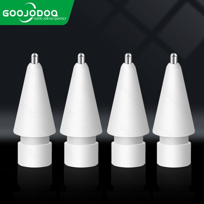 

HOT SALE! TERMURAHHHPromo GOOJODOQ Metal Replacement Tip Nib For Apple Pencil 2