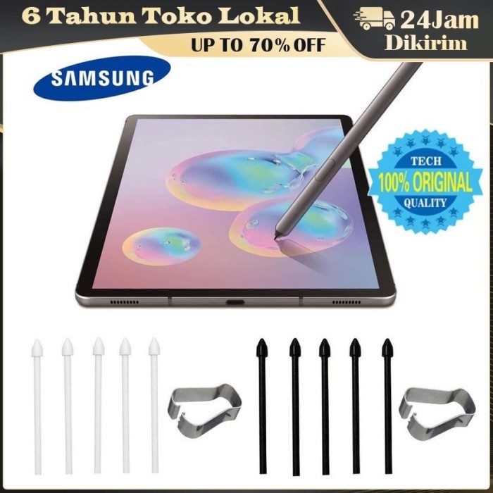 

HOT SALE! SAMSUNG Isi 5 Refill Tip Nib Ujung Mata Stylus S Pen Note 9 8 FE Tab