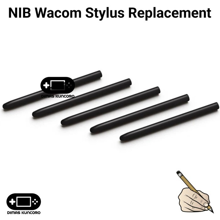 

TERBARU! NIB Wacom Tipe A Stylus Replacement pen tip tablet one by bamboo one gen 1 2 3 pulpen tips