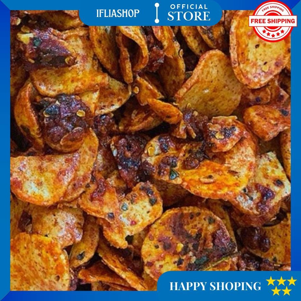 

Basreng Tipis | Pedas Daun Jeruk 500Gr D Best Seller