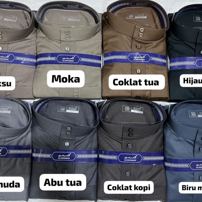 GAMIS/JUBAH AL HARAMAIN WOLL PREMIUM NON MANSET