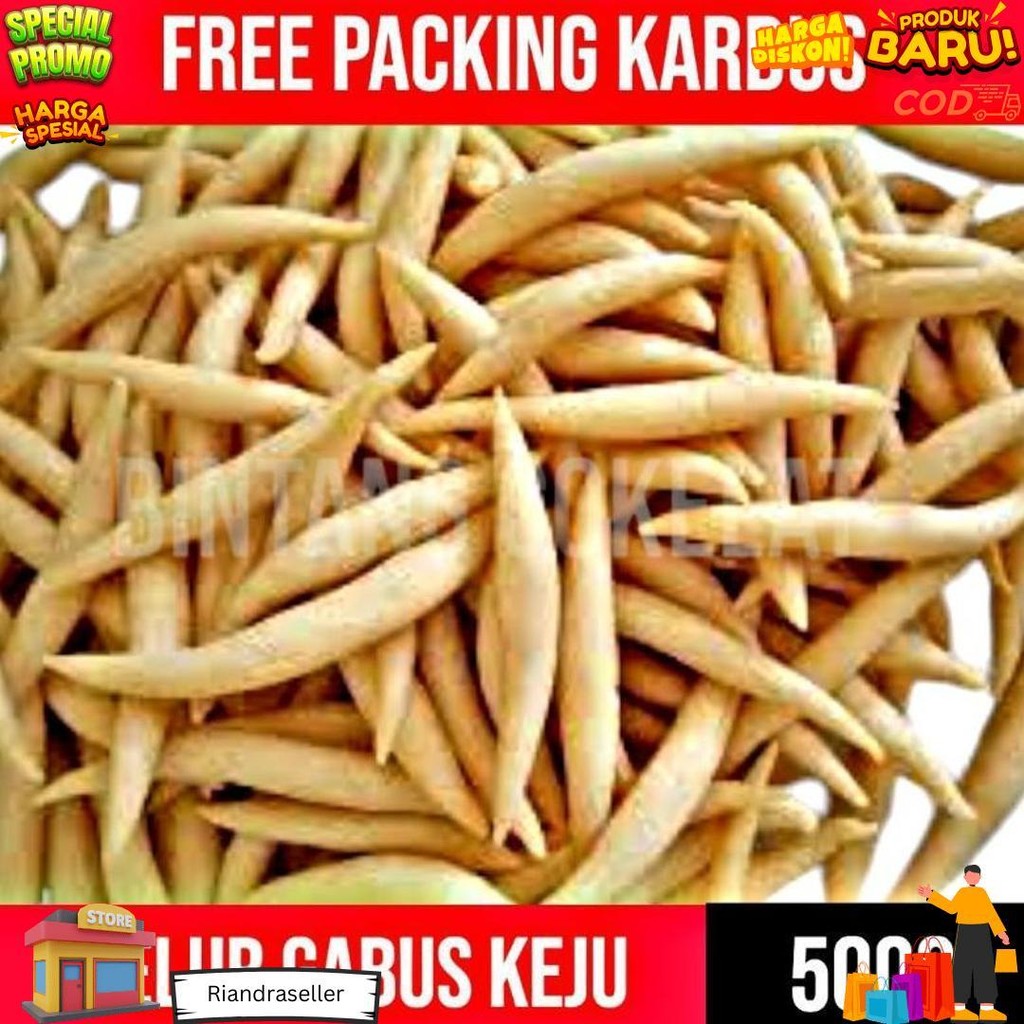 

Makanan Ringan/Gabus Keju/Telur Gabus/250G/500G/Cemilan/Snack Sehat/Murah/Enak D Terlaris