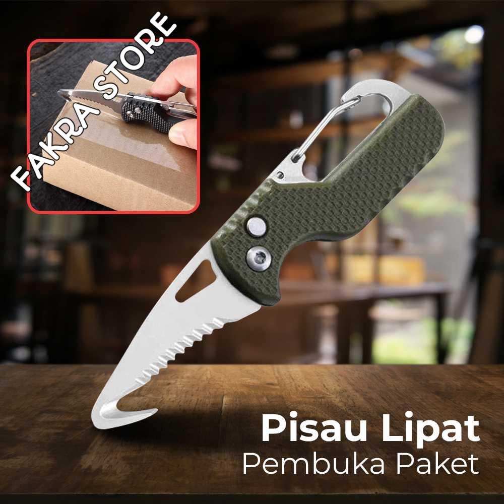 BROWNING Pisau Lipat Pembuka Paket Folding Express Package Knife - C441 Original Termurah