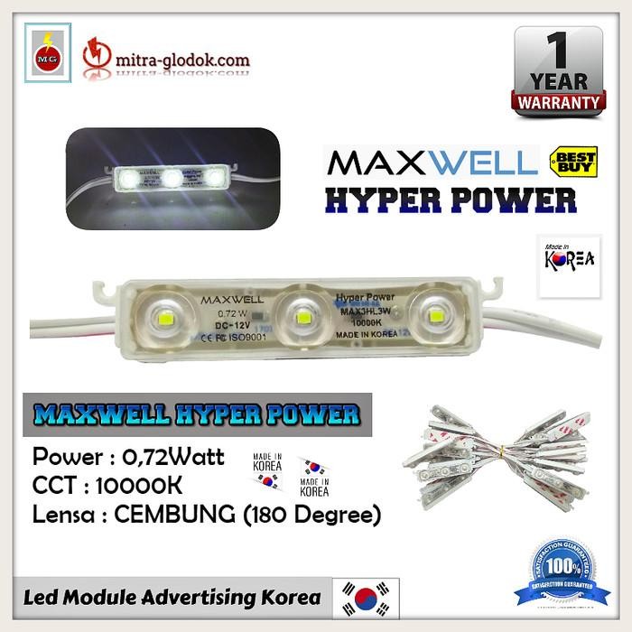 HYPER POWER 2835 OPTIC TRANS LED MODULE 3 MATA MAXWELL - MATA KECIL