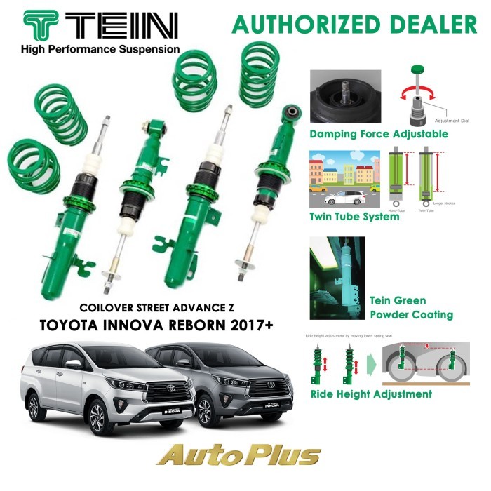 Ready COILOVER TEIN INNOVA STREET ADVANCE Z - COILOVER SHOCK INNOVA TEIN