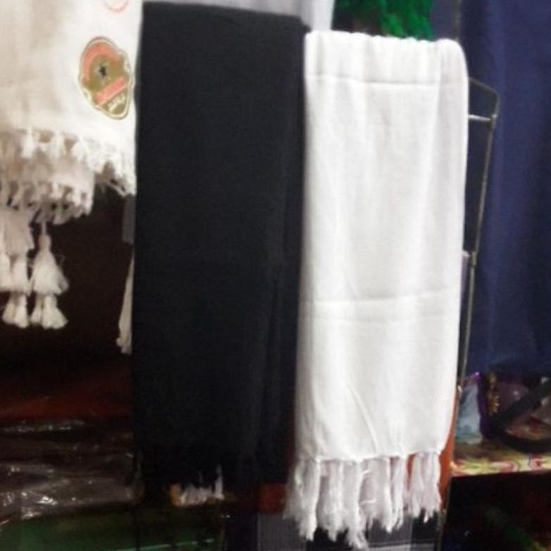 sorban laki laki polos surban rumbai shawl panjang 2 meter surban ridha solo bahan kaos katun