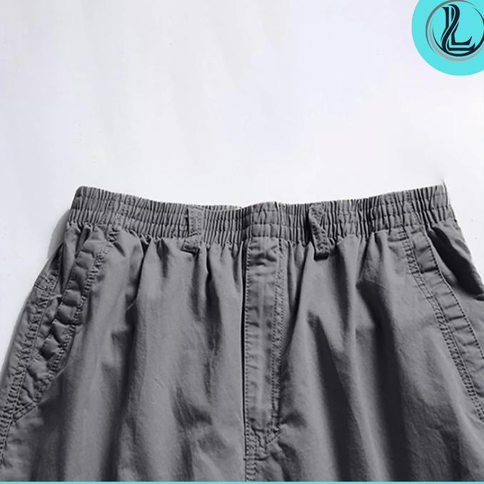 Korean style - Celana chinos panjang pria loose pants korean style longgar