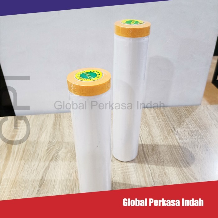 

Masking Film Tape Cover Plastic Barrier Oil Painting 2000mm 20m