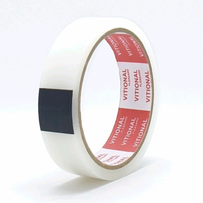 

@12Pcs VF Htm Lakban ATK Opp 24mm 1" 1 Inch 40Y Isolasi Bening