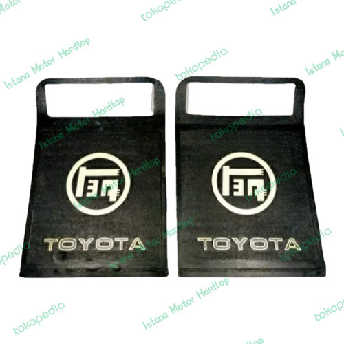 Mud Guard Karet Karpet Tahanan Lumpur Toyota Hardtop Fj40 Bj40 Lubang