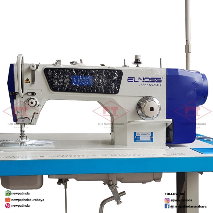 

>*>*>*>*] Mesin Jahit Highspeed Jarum 1 Elnoss E7-D3 / E7 D3 Direct Drive