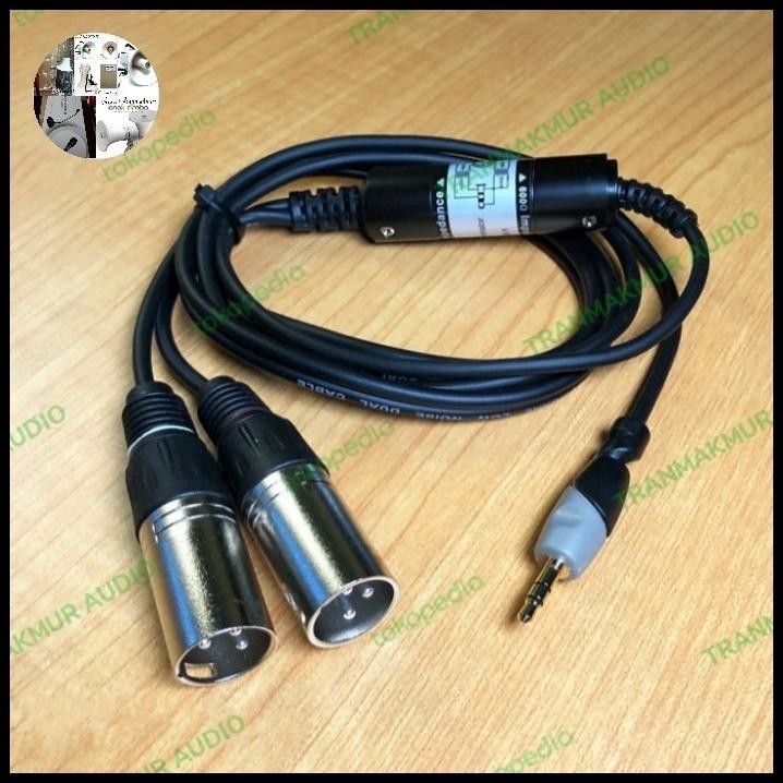 Jack Audio Hp Laptop Ke Mixer Dan Soundcard Jack 3,5Mm To Xlr Stereo