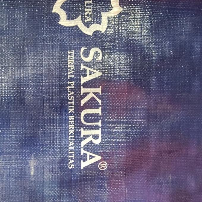 Terpal A12 Sakura U.k 3x4 Meter| Terpal 3x4 M Merk Sakura A12 Terlaris