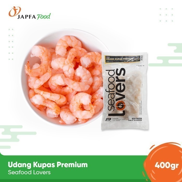 

Seafood Lovers Udang Kupas Vannamei Premium 400 gr