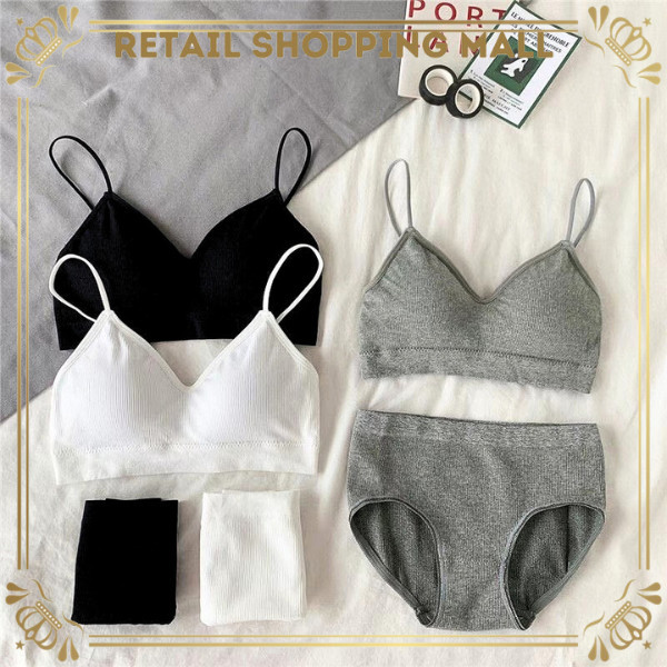 Rsm Bra Set Wanita 6660 One Set Tanktop Bh Celana Dalam Push Up Wanita