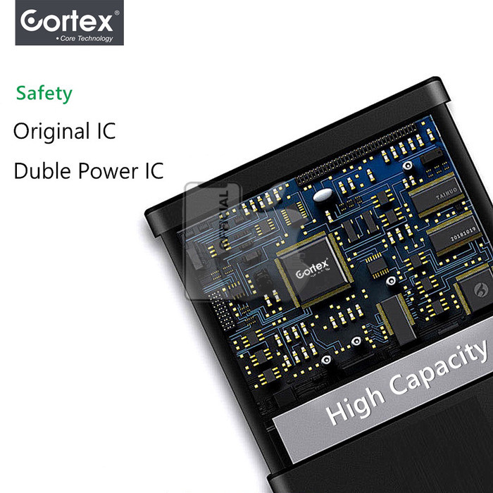 Batre Baterai Iphone X,5/5G,5S/5C,Se Double Power Cortex Original