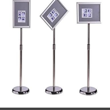 

PROMO / Poster Stand Adjustable Menu Frame Sign Holder Display A3 A4 Stainless Non COD
