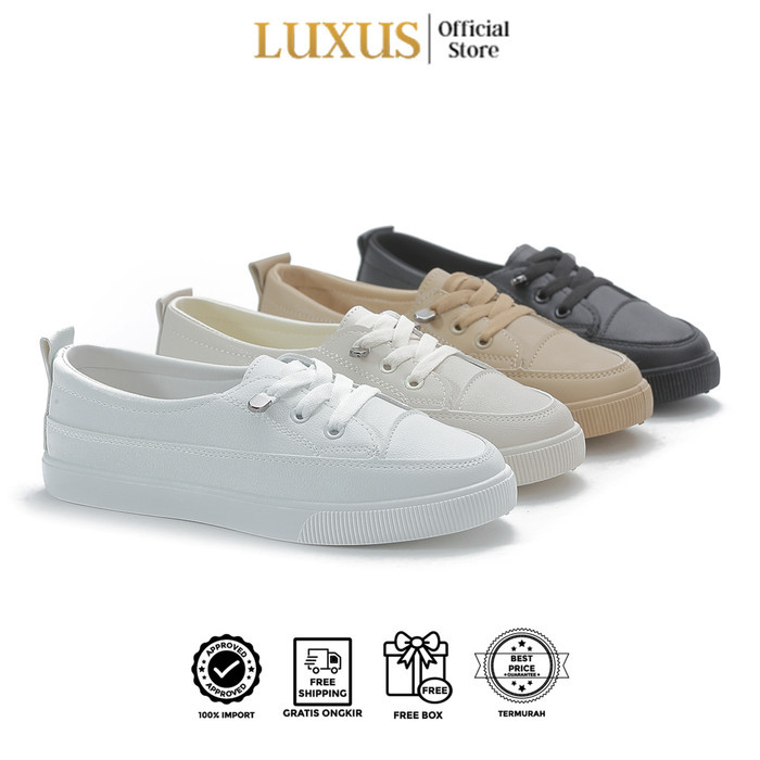 Luxus Dallia - Sneakers Casual Sepatu Wanita Sport Shoes Alas Karet