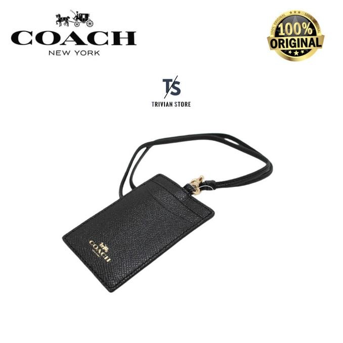 

PROMO / Coach ID Lanyard Crossgrain Black ORIGINAL Non COD