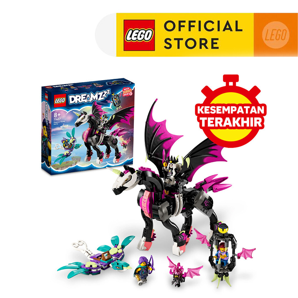 LEGO DREAMZzz 71457 Pegasus Flying Horse (482 Pieces), Building Block, Toys, Bricks
