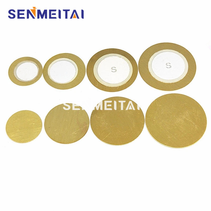 ADS 10pcs  12MM 20MM 27MM 35MM 50MM Piezoelectric  Piezo Elements Buzzer Sounder Sensor Trigger Drum