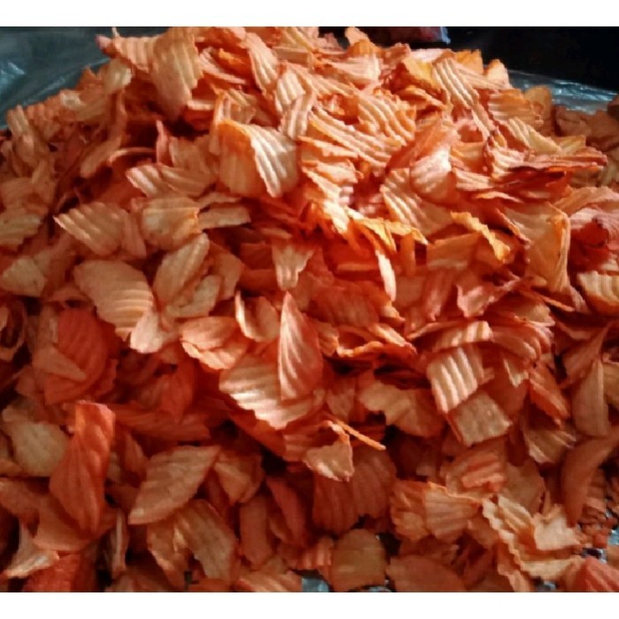 

PRODUK TERBATAS Patahan keripik singkong balado