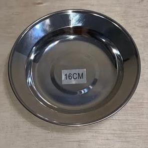"'''] Lepek Piring Stainless 16