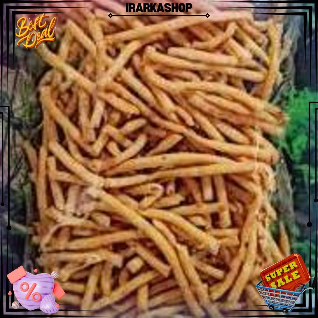

1 Kg Sistik Bawang Original / Sistik Renyah Dan Gurih / Daun Bawang / Sistik / Sistik Bawang / Sistik Pedas / Cistik Bawang / Makanan Ringan Kiloan D Promo 3.3