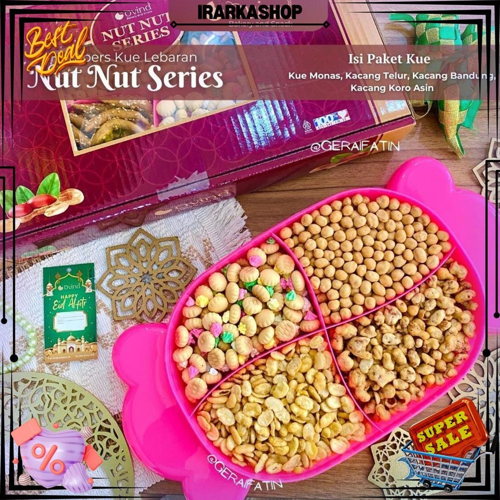 

( Berat 1Kilo ) Paket Kue Bellarosa Dante Series Parsel Idul Fitri 2025/ Paket Kue Dan Snack Lebaran D Sale