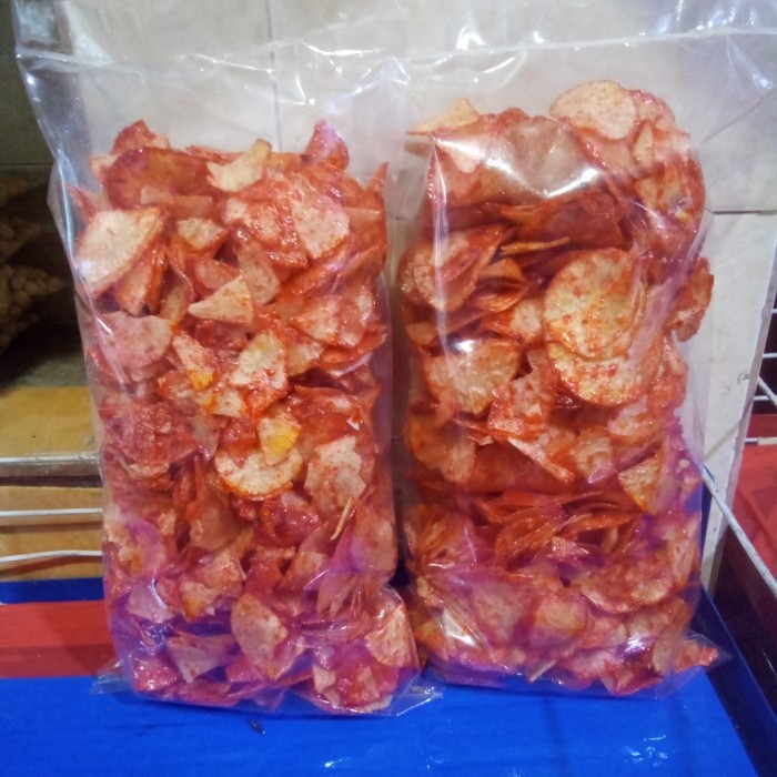 

FREE ONGKIR KERIPIK SINGKONG LENGKET PEDES MANIS 1KG