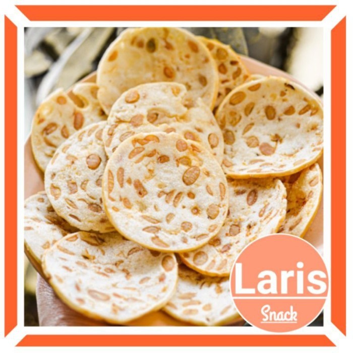 

TERPERCAYA Keripik Kripik Tempe Oven 250GR / Kripik Tempe Panggang Super Tipis