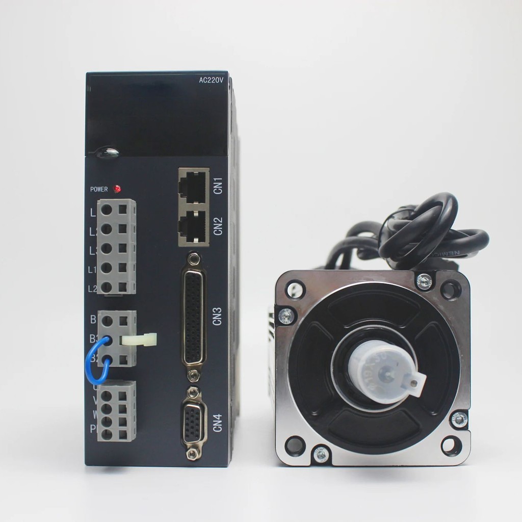 PUJASERRAZ Ac Servo Driver single phase 750W  220V 3000rpm servo motor A4 80Servies  AC Series Kit a