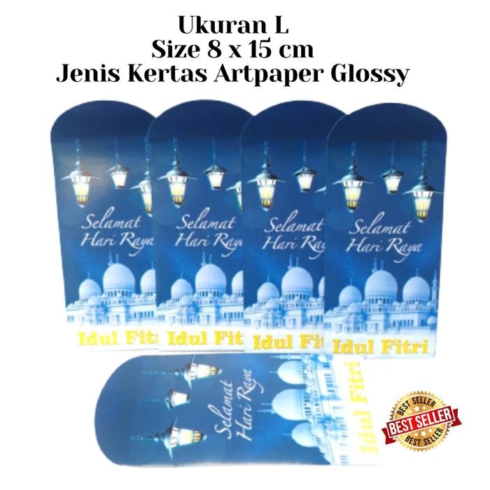 

Grosir Amplop Lebaran Ukuran L Isi 100Pcs Angpau Lebaran Idul Fitri Motif Lucu Ukuran Besar L