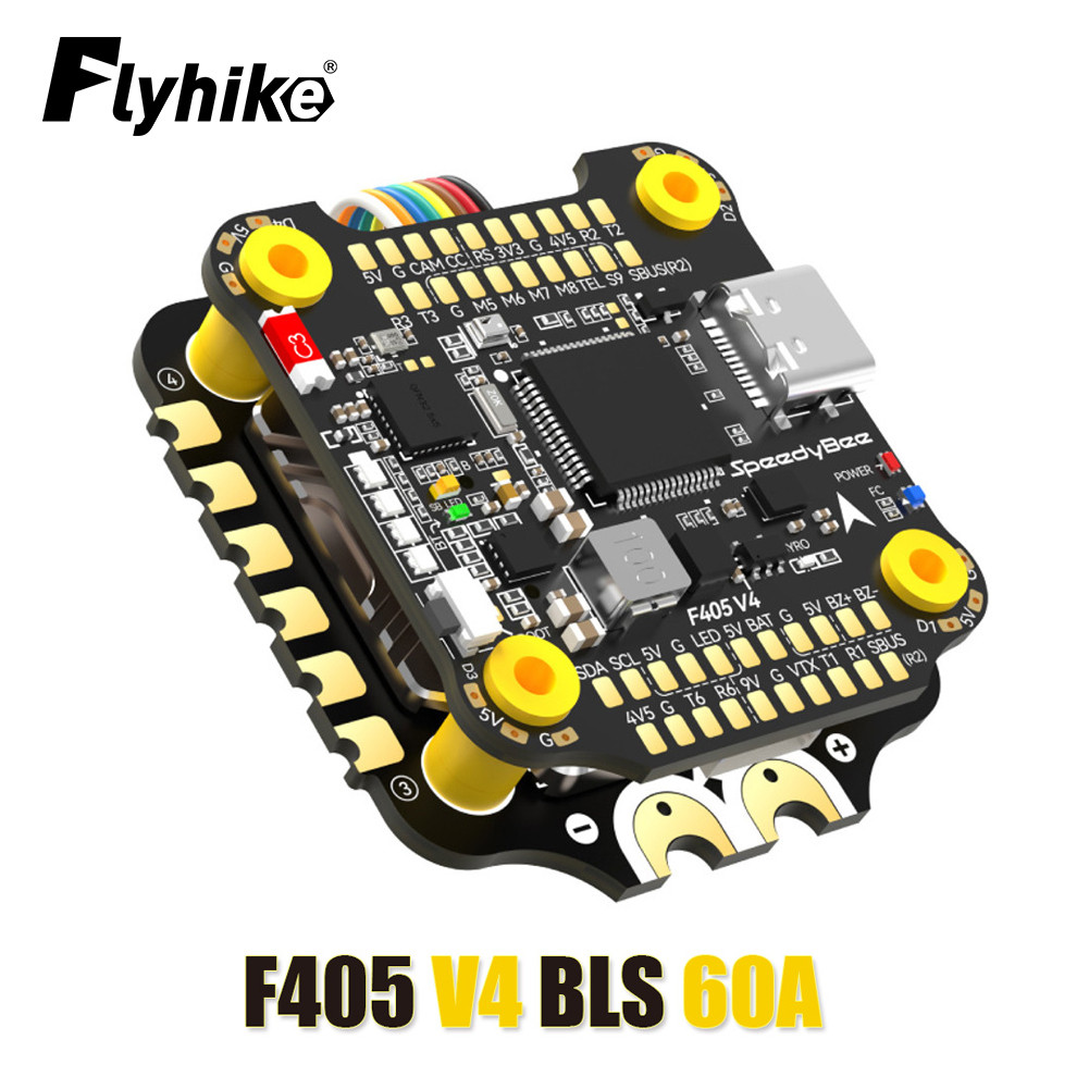 EL_SHANUMJE RunCam SpeedyBee F4 F405 V4 60A BLS 30x30 Stack FC & 4in1 ESC iNAV Betaflight Wireless B