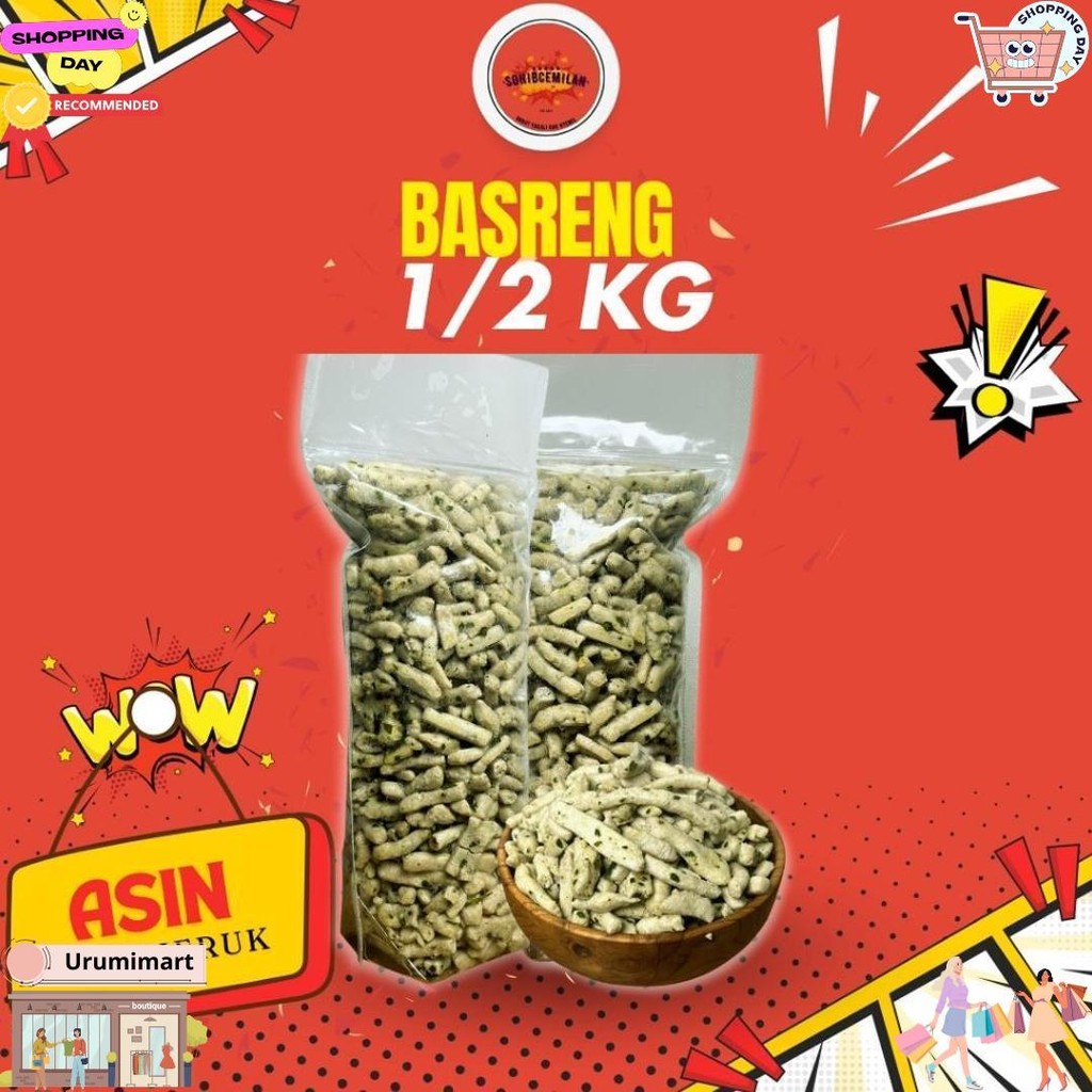 

Basreng Pedas Daun Jeruk 1/2Kg D Cod