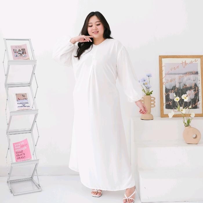 BEST SELLER GAMIS CERUTY POLOS JUMBO LD128 LD140 KEKINIAN