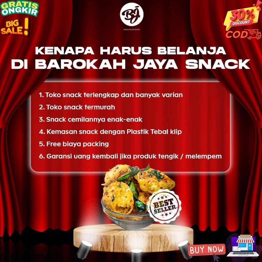 

Keripik Cireng Pedas / Keripik Cireng / Keripik Cireng Pedas Daun Jeruk 500Gram D Terlaris