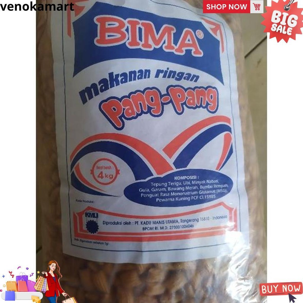 

Pang Pang Asin Gurih 1Kg / Snack Jadoel / Snack Kiloan/ Cemilan Gurih D Terlaris