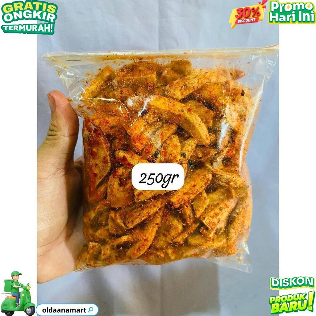 

Basreng Pedas Daun Jeruk Bumbu Melimpah/Basreng Original Daun Jeruk Kemasan 500Gr 250Gr 100Gr D Sale