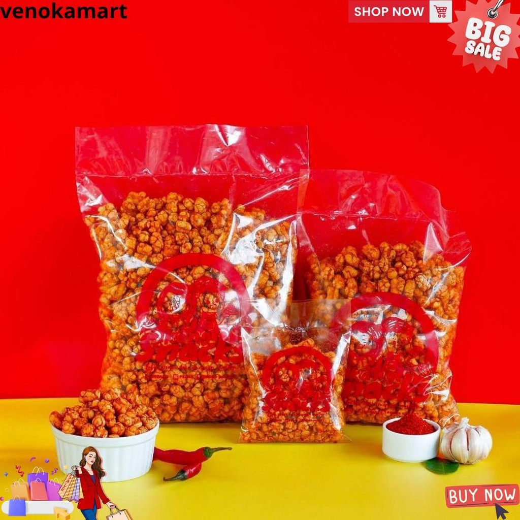 

Kangsnacks Pilus Cikur Pedas & Original Daun Jeruk 100Gr-1Kg Cemilan Makanan Jajanan Jajan Snack Pedas D Promo 3.3