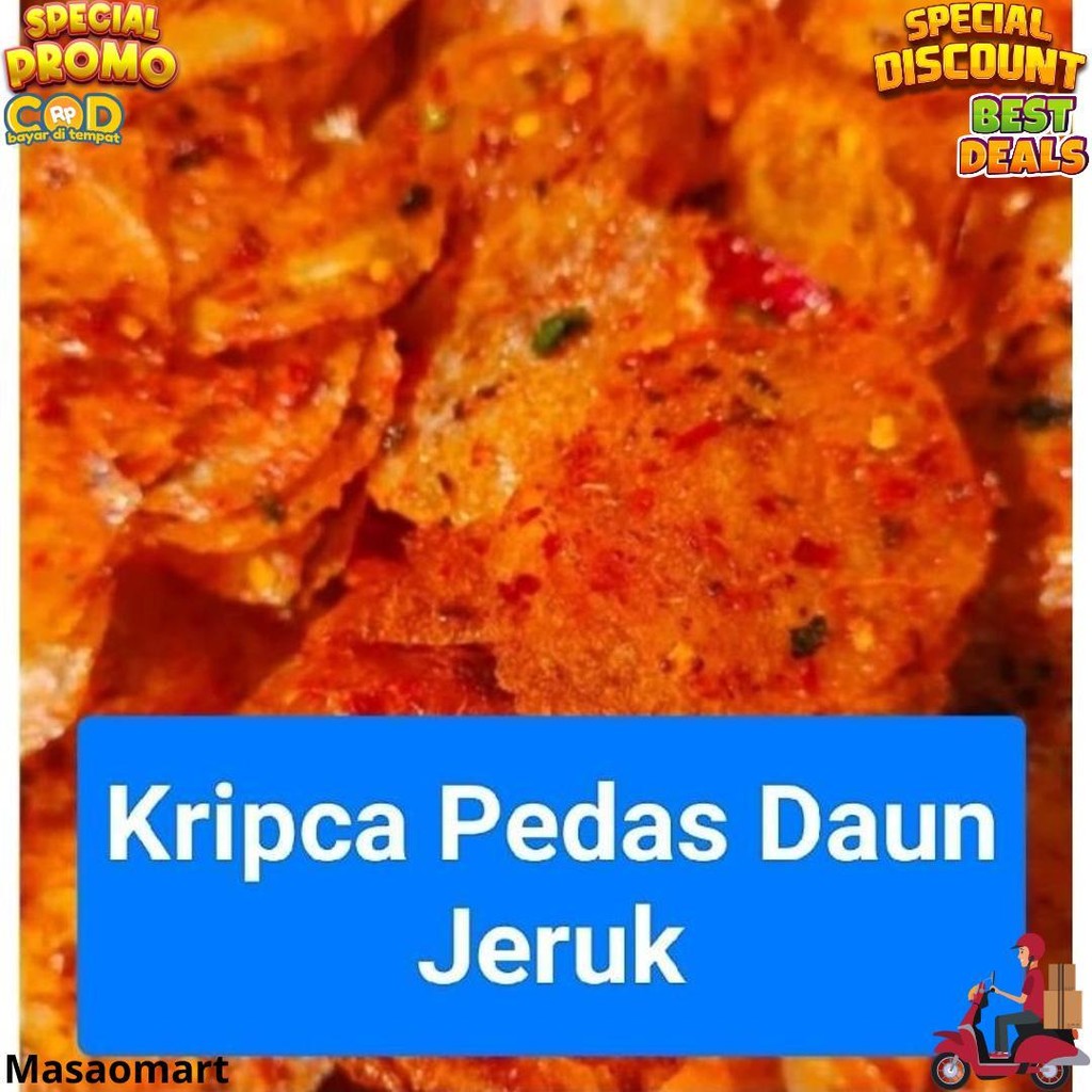 

Kripik Kaca/Kripca/Pikca Pedas Daun Jeruk D Promo Puncak