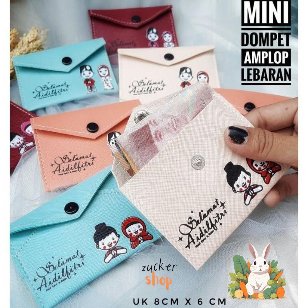 

[ 12 Pcs ]Mini Dompet Amplop Lebaran / Idul Fitri Per Pack Isi 12Pcs Bisa Cod Sale