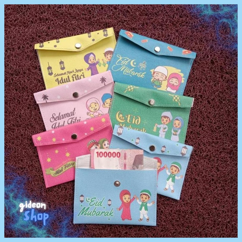 

(Dapat 12Pcs) Amplop Lebaran Kancing Printing Ukuran Medium Murah