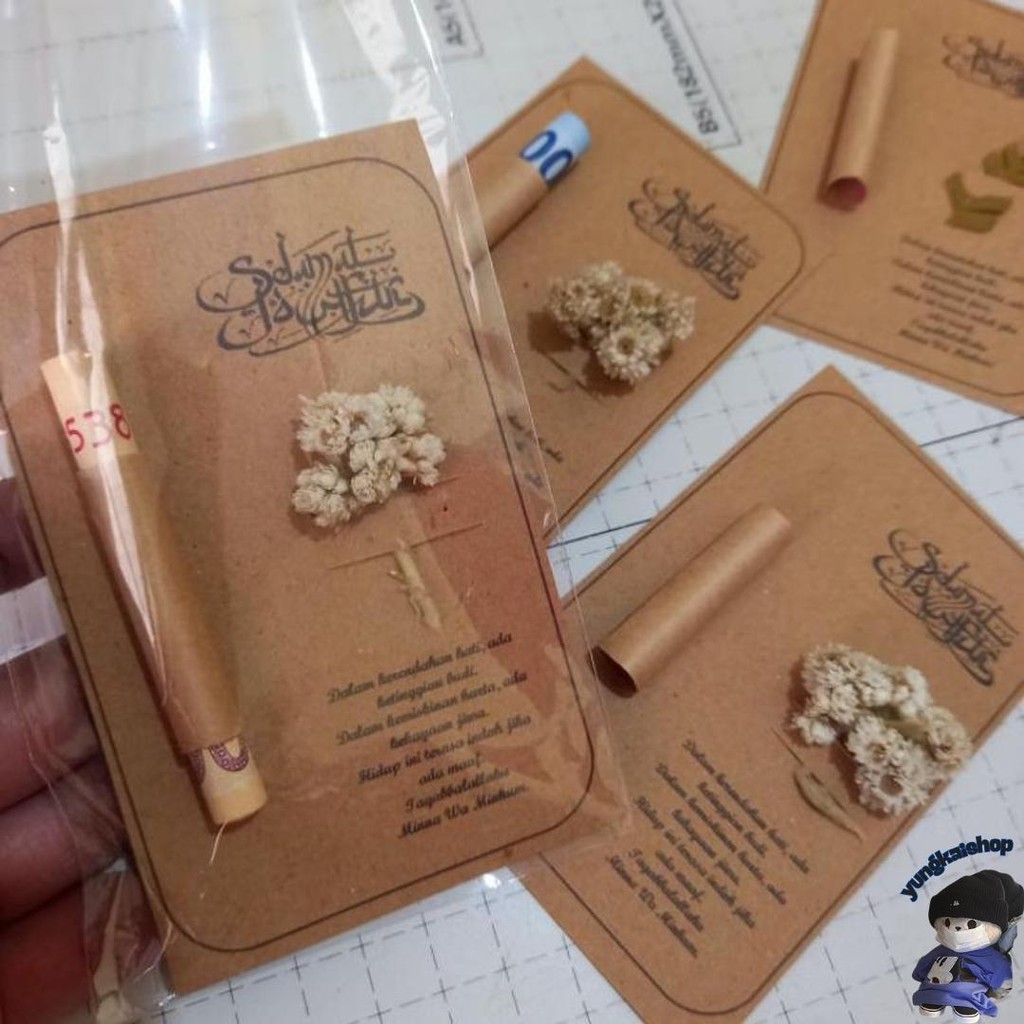 

Amplop Lebaran Rustic 1 Lusin Kertas Free Plastik Cod