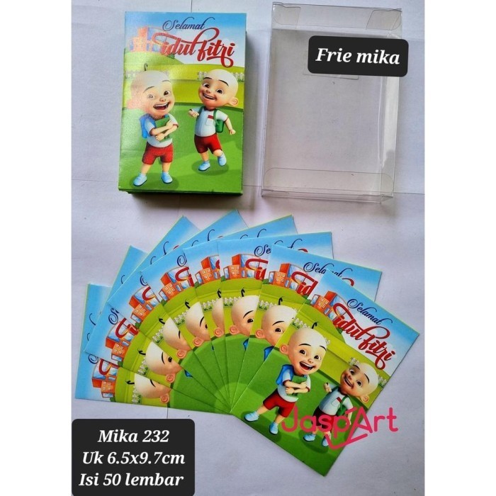 

New! Amplop / Angpao Hari Raya Idul Fitri S Kemasan Isi 50 Lembar Mika K232 Lebaran
