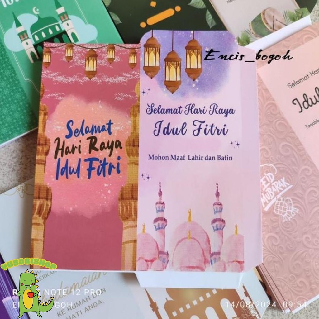 

[100 Lembaran] Amplop Lebaran Jumbo/Panjang Uk 7*18 Promo