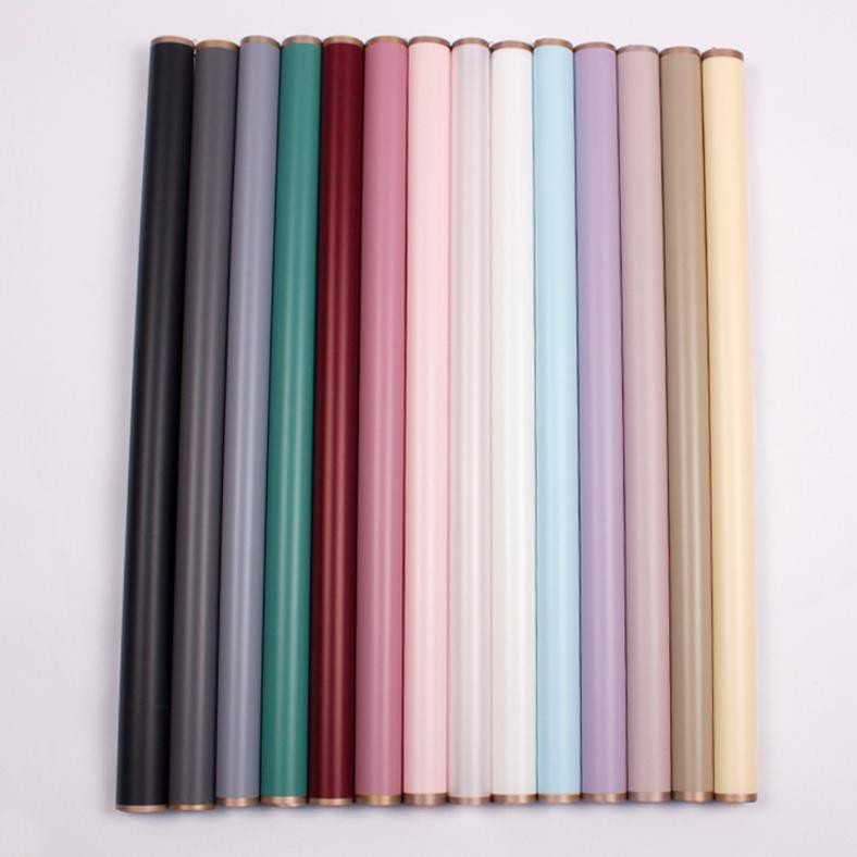 

New 20 LEMBAR Flower Wrapping Paper Varian List Gold Emas Kertas Buket Bunga Cellophane Florist goldline Terlaris