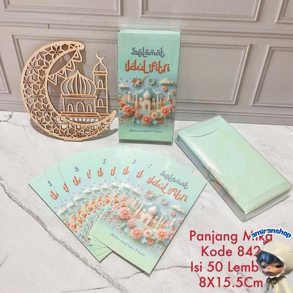 

Amplop Lebaran Idul Fitri Panjang 50 Pcs Kemasan Mika Idul Fitri Isi 50 Lembara Sale