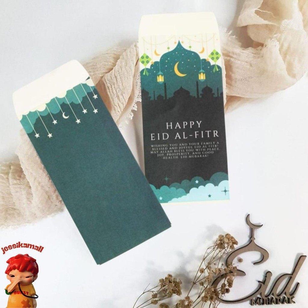 

Isi 30 Pcs Amplop Lebaran Angpao Lebaran Unik Aestethic Murah Murah